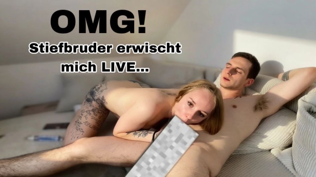Stiefbruder erwischt mich LIVE…