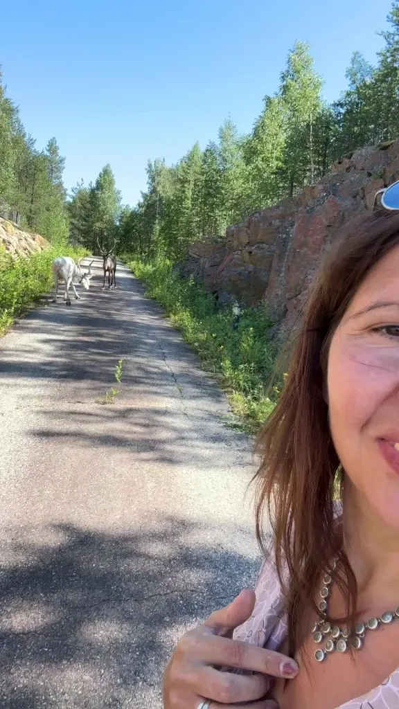 thumbnail foto nr. 3 von Vicky bei den Rentieren