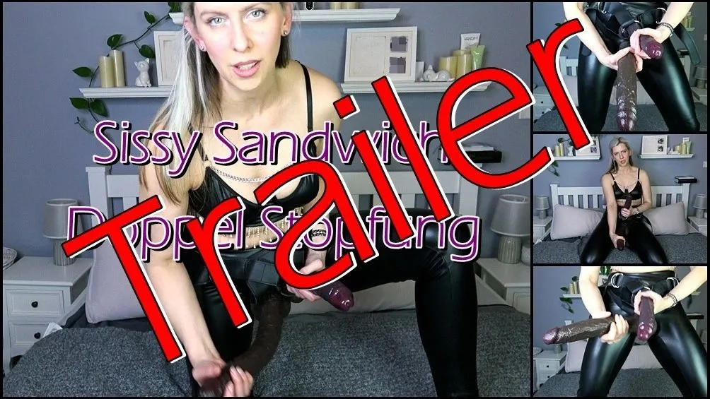 thumbnail foto nr. 10 von TRAILER - Sissy Sandwich - Doppel Stopfung