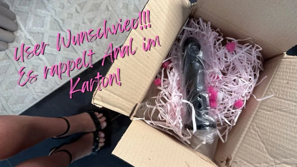 thumbnail foto nr. 10 von USER WUNSCHVIDEO!! Es rappelt Anal im Karton!