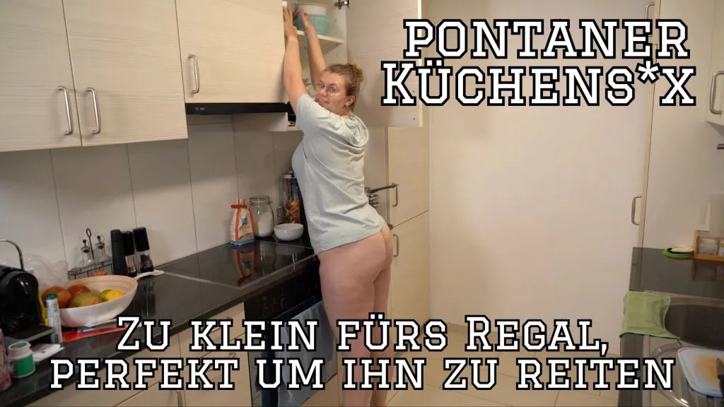Spontaner Küchensex ich reite ihn hart auf dem Boden