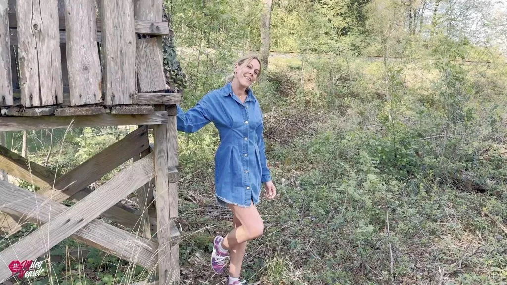 Geil!! Direkt am Hochsitz gefickt !!