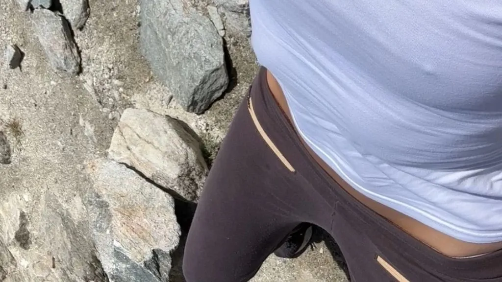 Vicky auf dem Gipfel