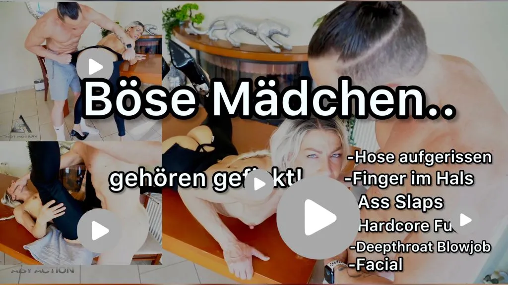 Böse Mädchen.. gehören gefickt !