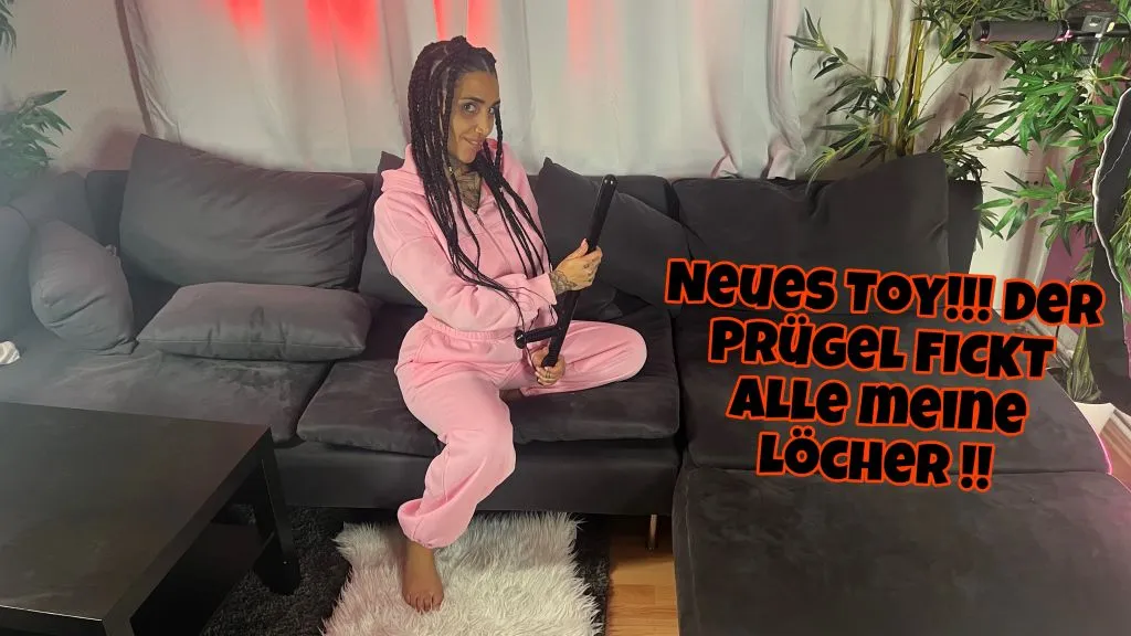 Neues Toy !! Der Prügel fickt Mich massiv Hardcore!!
