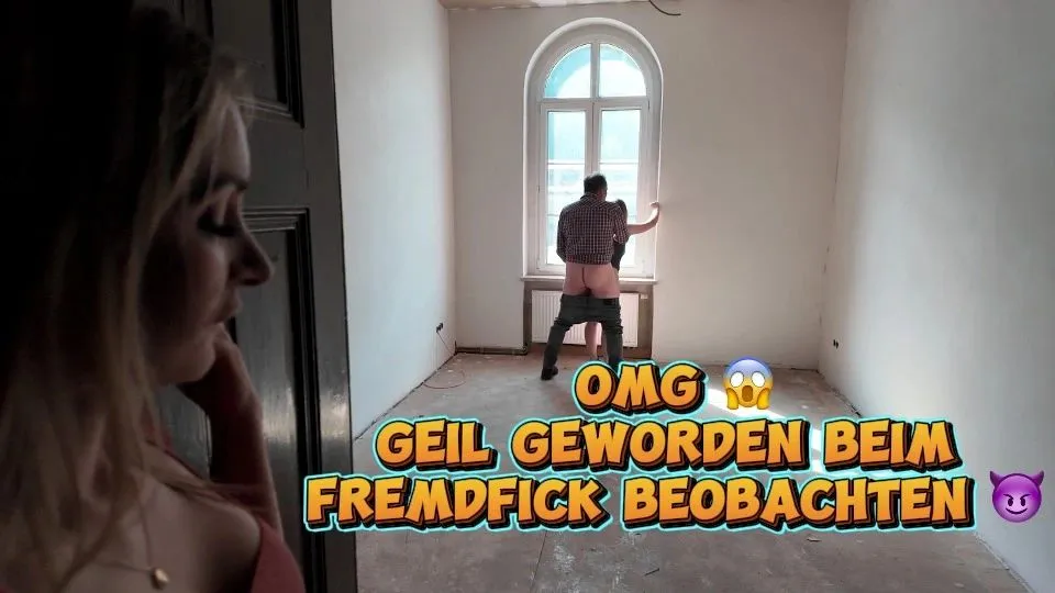Omg! Geil geworden beim Fremdfick beobachten!