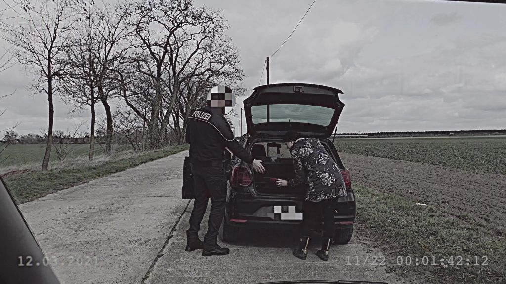 sexy foto nr. 5 von SKANDALVIDEO - vom Polizisten während der Kontrolle gefickt