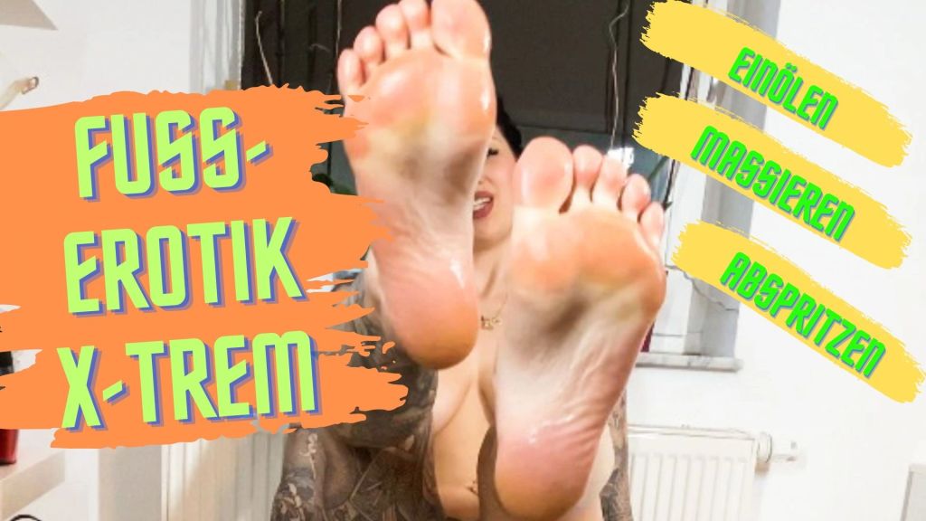 sexy foto nr. 9 von Fuß-Erotik Extreme! Ölen, Massieren, Abspritzen!