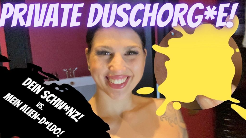 sexy foto nr. 10 von ALIEN DILDO VS. Schwanz - Orgie in der Dusche!