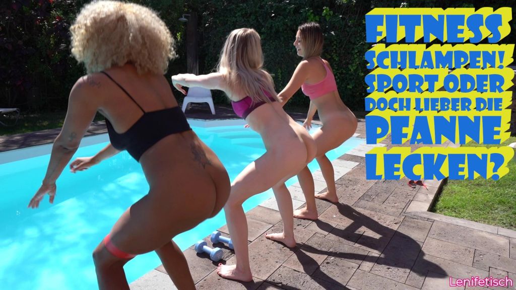 FITNESS SCHLAMPEN! SPORT? ODER DOCH LIEBER DIE PFANNE LECKEN