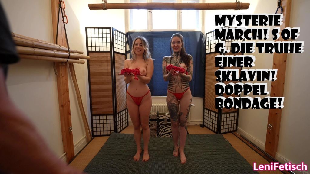 MYSTERY MARCH! S OF G. DIE TRUHE EINER SKLAVIN! BONDAGE!
