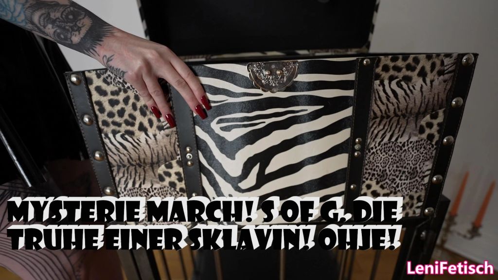 MYSTERY MARCH! S OF G. DIE TRUHE EINER SKLAVIN! OHJE!