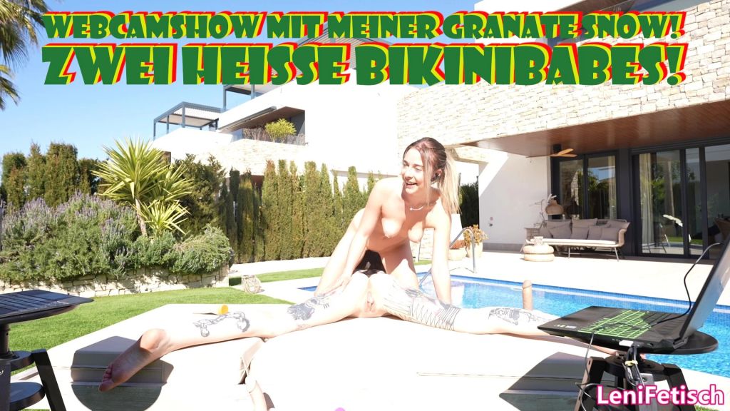 sexy foto nr. 10 von WEBCAMSHOW MIT MEINER GRANATE SNOW! ZWEI HEISSE BIKINIBABES!