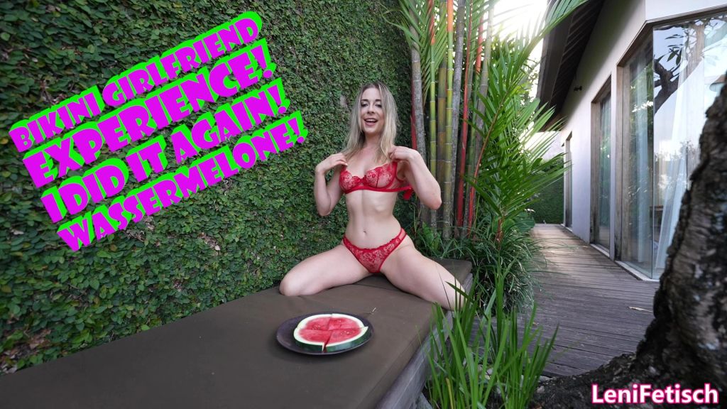 BIKINI GIRLFRIEND EXPERIENCE! I DID IT AGAIN! WASSERMELONE!