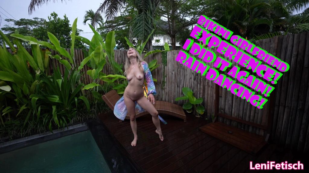 sexy foto nr. 10 von BIKINI GIRLFRIEND EXPERIENCE! I DID IT AGAIN! RAIN DANCING!