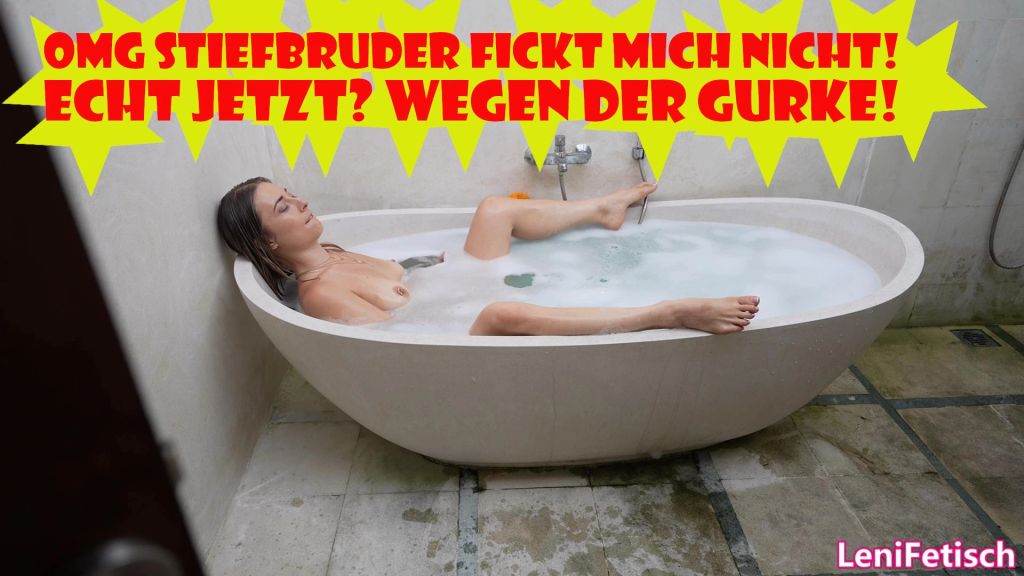 OMG STIEFBRUDER FICKT MICH NICHT! ECHT JETZT?WEGEN DER GURKE
