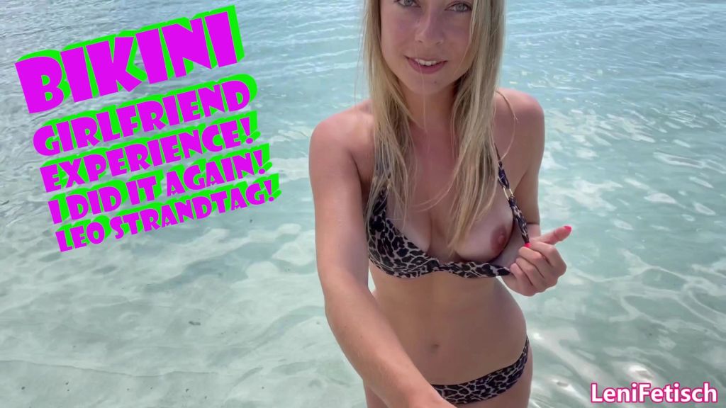sexy foto nr. 10 von BIKINI GIRLFRIEND EXPERIENCE! I DID IT AGAIN! LEO STRANDTAG!