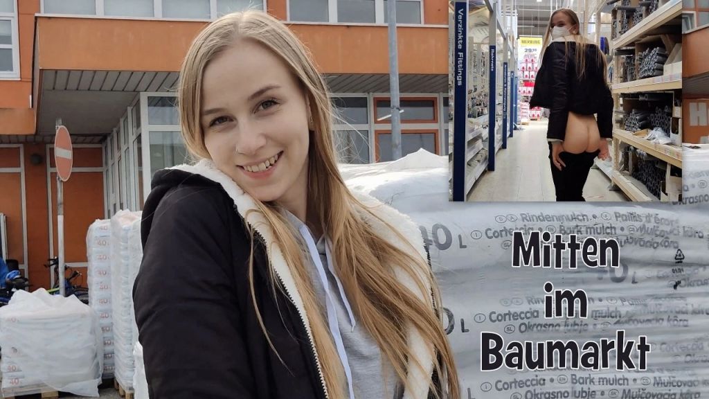 Mitten im Baumarkt