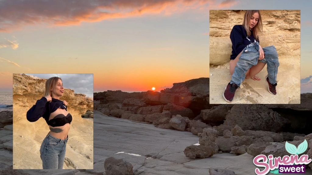 sexy foto nr. 10 von Pis**n bei Sonnenuntergang mit Zuschauer
