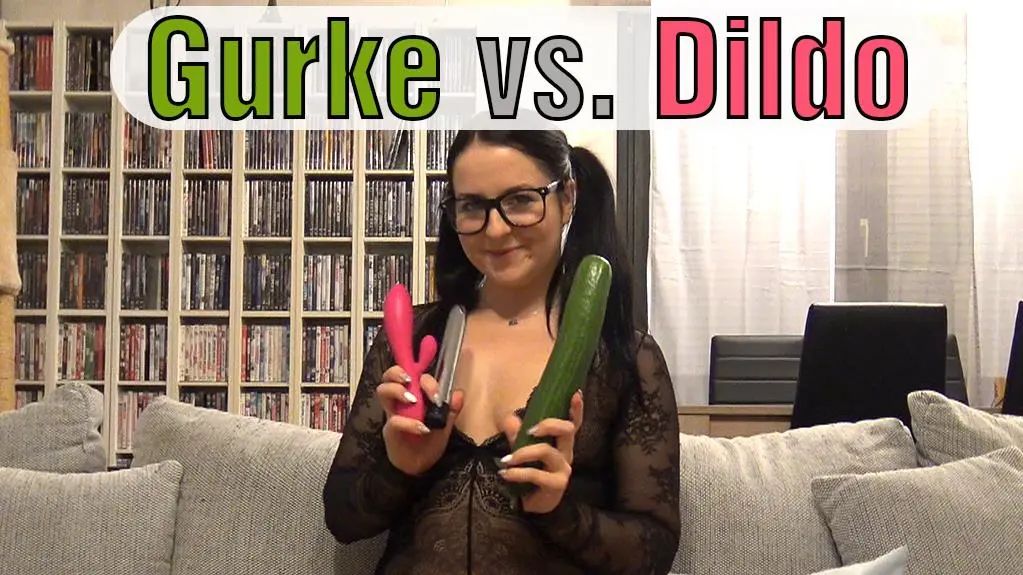 PUSSY ZERSTÖRT! XXL Gurke Vs. Dildo!