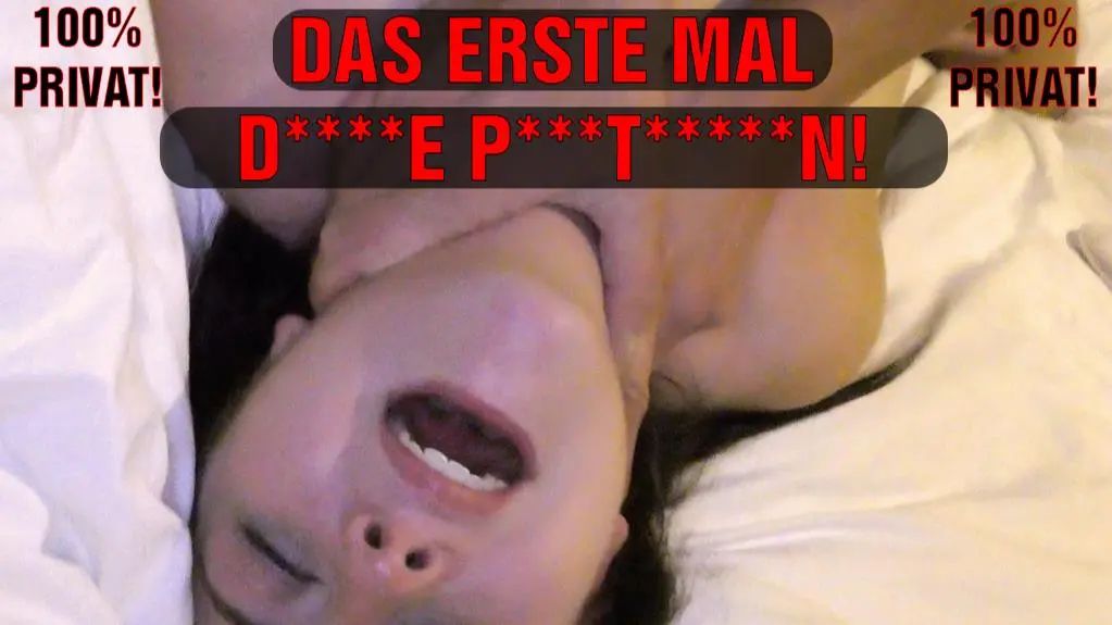 100% Privat! 1. Mal DOUBLE PENETRATION!