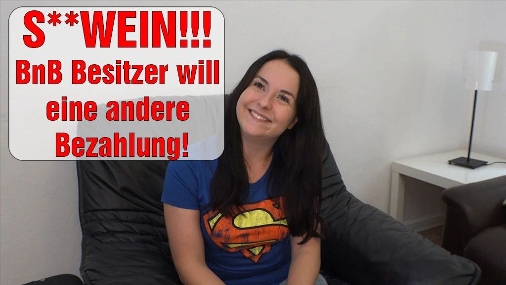 SCHWEIN! BnB Besitzer will eine andere Bezahlung!