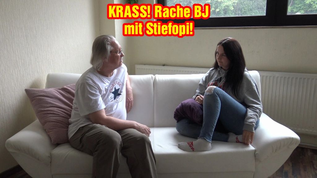 KRASS! Rache BJ mit Stiefopi!