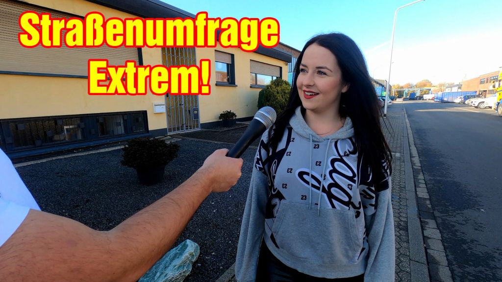 Straßenumfrage Extrem!