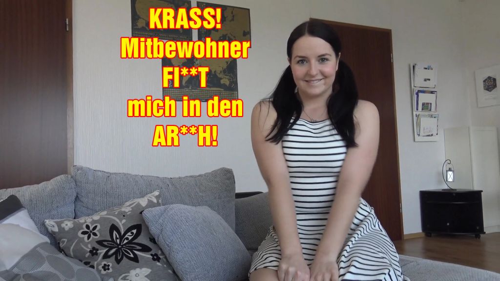 KRASS! Mitbewohner FICKT mich in den ARSCH!
