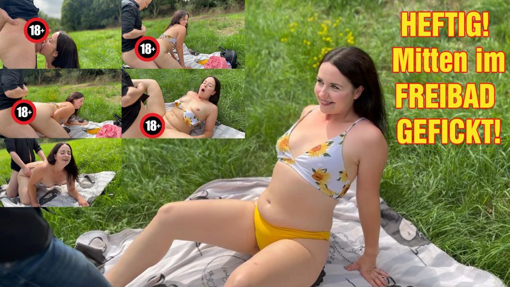 sexy foto nr. 10 von HEFTIG! Mitten im FREIBAD gefickt!