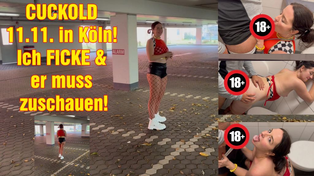 sexy foto nr. 10 von CUCKOLD 11.11. in Köln! Ich FICKE und er muss zuschauen!