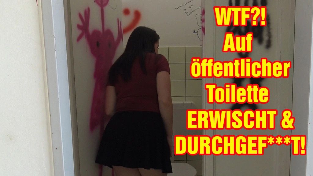 WTF?! Auf öffentlicher Toilette erwischt und durchgefickt!