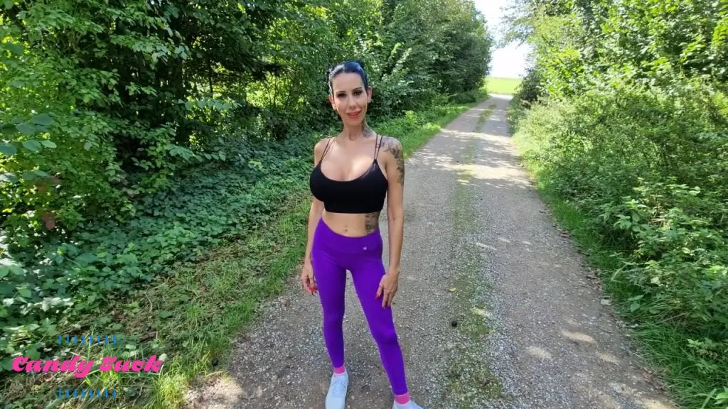 sexy foto nr. 1 von Ich wurde in meiner Spandex Leggings gefick