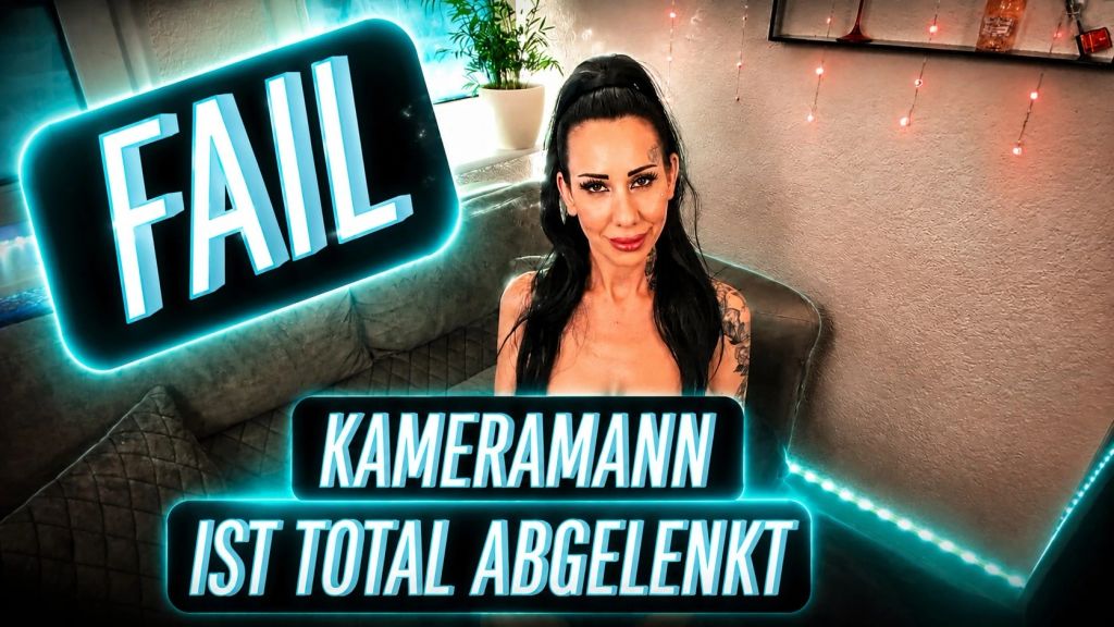 Fail! Kameramann wird hart abgelenkt