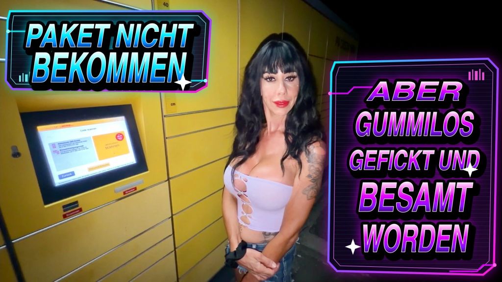 PAKET NICHT BEKOMMEN ABER GUMMILOS GEFICKT UND BESAMT WORDEN