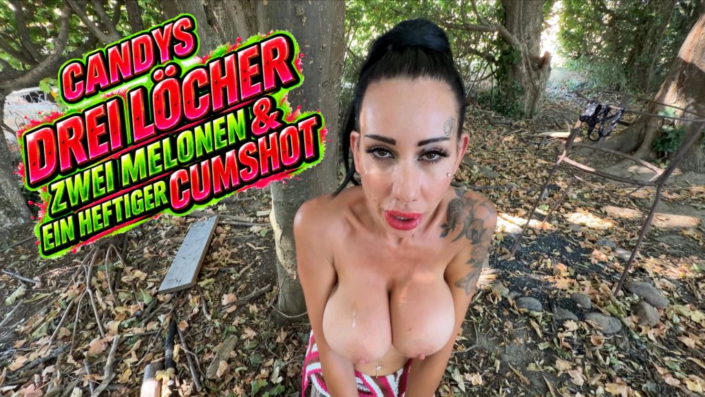 Vorschaubild 10 zum Video „CANDYS DREI LÖCHER, ZWEI MELONEN & EIN HEFTIGER CUMSHOT“