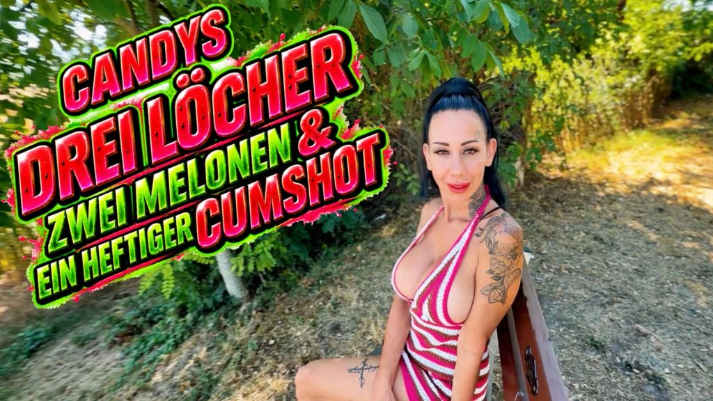 Vorschaubild zum Video „CANDYS DREI LÖCHER, ZWEI MELONEN & EIN HEFTIGER CUMSHOT“ von Candy Suck