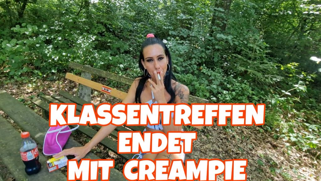Klassentreffen endet mit Creampie