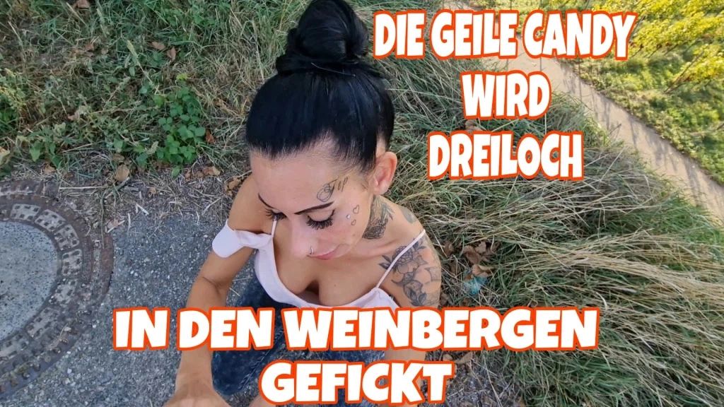 sexy foto nr. 10 von DIE GEILE CANDY WIRD DREILOCH IN DEN WEINBERGEN GEFICKT