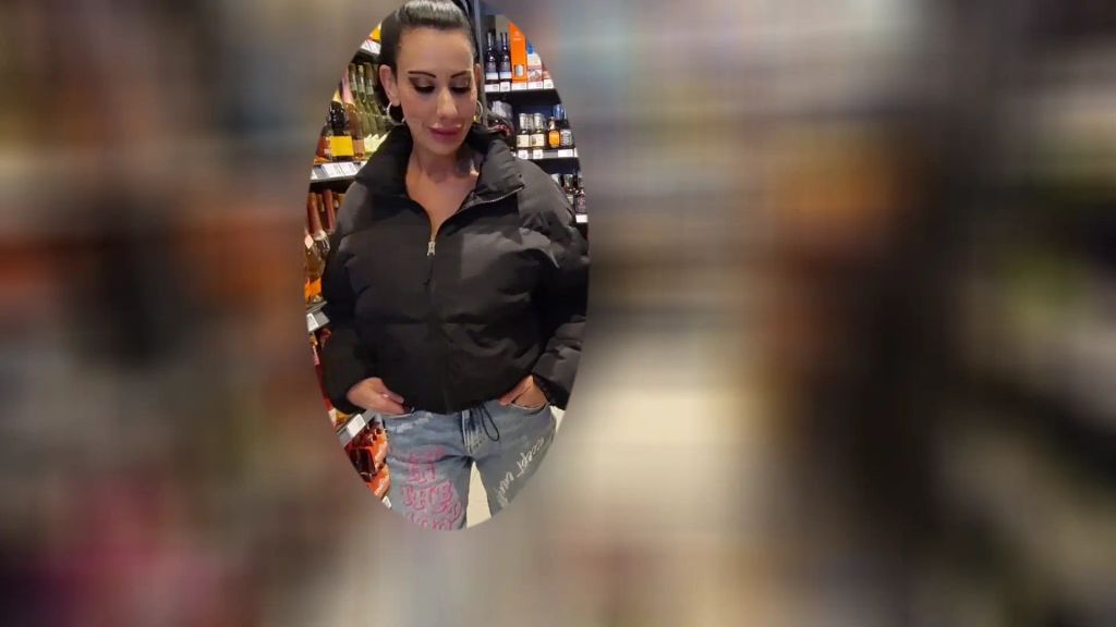 ANAL CREAMPIE IM SUPERMARKT