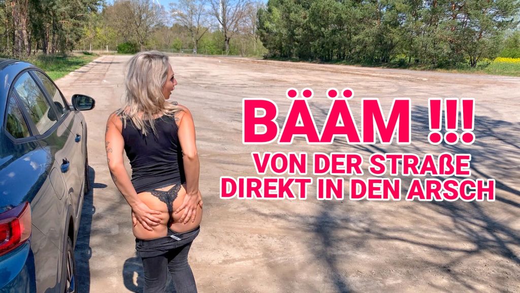BÄÄM !!! Von der Straße direkt in den Arsch