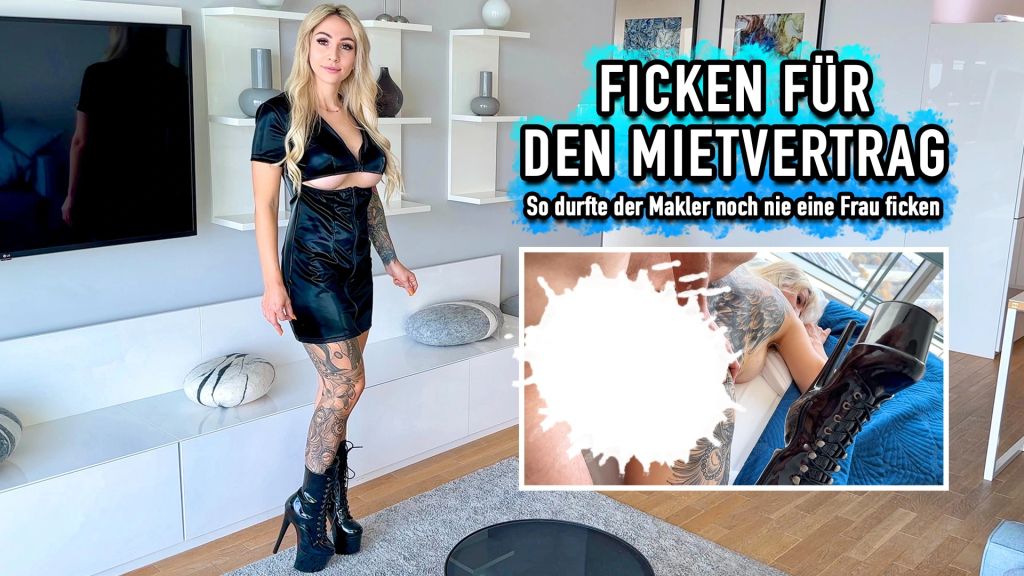 Ficken für den Mietvertrag - so durfte der Makler noch nie..