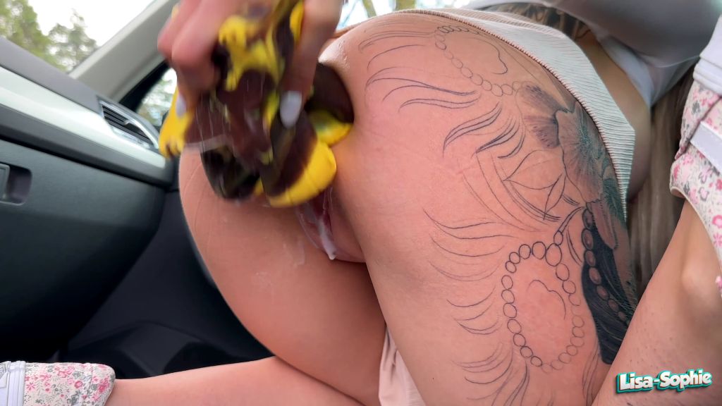 sexy foto nr. 6 von HART BESORGT !!! Geile Fotzenspiele auf dem Beifahrersitz