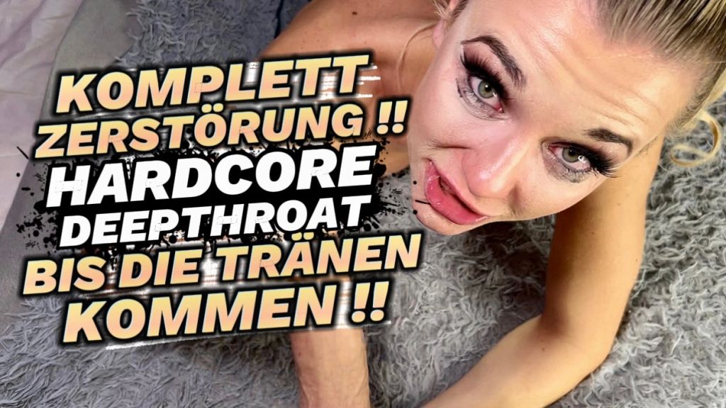 sexy foto nr. 10 von KOMPLETT ZERSTÖRUNG!! HARDCORE DEEPTHROAT BIS TRÄNEN KOMMEN!
