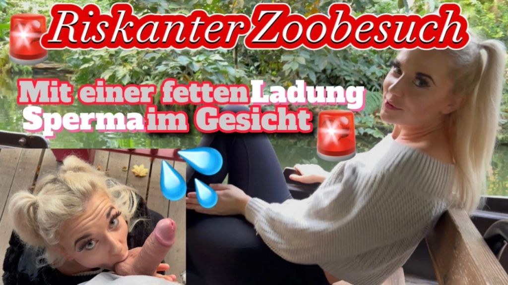 sexy foto nr. 10 von RISKANTER ZOOBESUCH MIT FETTER LADUNG SPERMA IM GESICHT !!