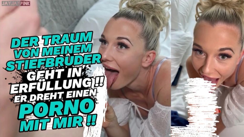 TRAUM VON MEINEM STIEFBRUDER !! ER DREHT EINEN PORNO MIT MIR