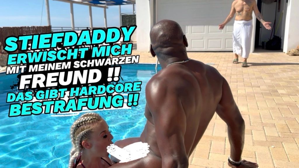 STIEFDADDY ERWISCHT MICH MIT MEINEM SCHWARZEN FREUND!