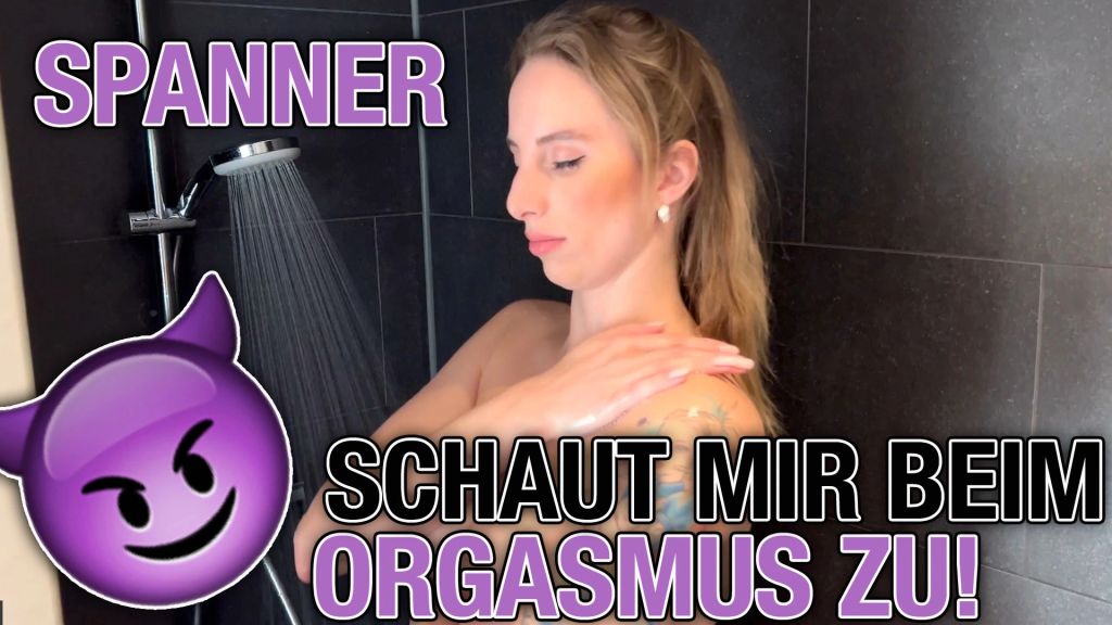 SPANNER SCHAUT MIR BEIM ORGASMUS ZU!