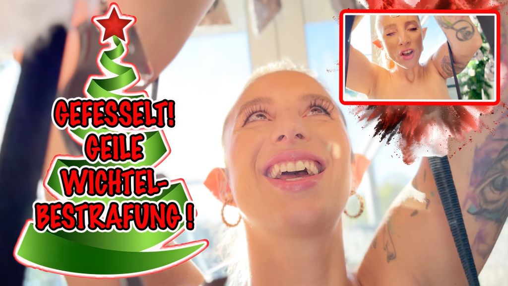 GEFESSELT! GEILE WICHTELBESTRAFUNG !