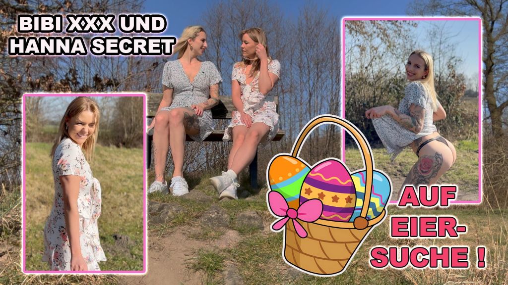 sexy foto nr. 10 von BIBI XXX UND HANNA SECRET AUF EIERSUCHE !